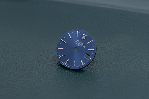 Load image into Gallery viewer, Rolex Date Blue stick marker dial for model 69160 FCD27468
