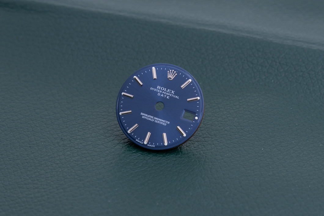 Rolex Date Blue stick marker dial for model 69160 FCD27470