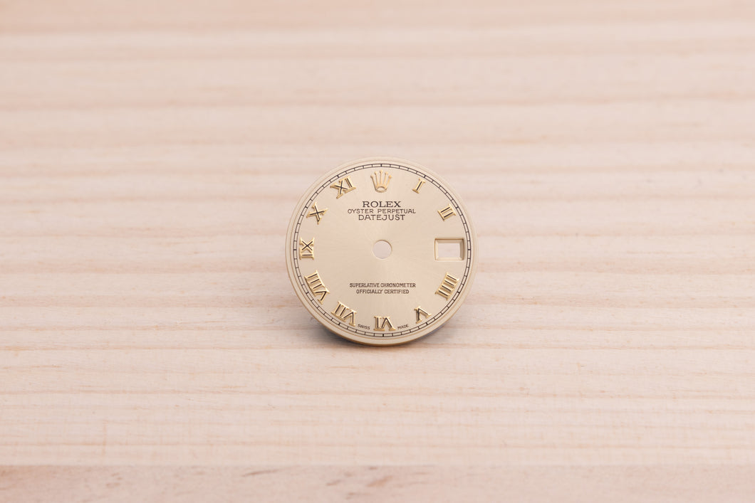 Rolex Ladies Champagne Roman Dial for 69173 - 79173 FCD27493