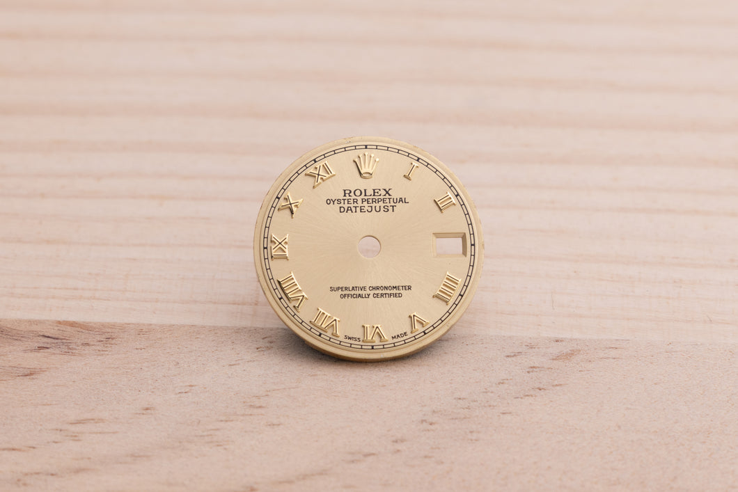 Rolex Ladies Champagne Roman Dial for 69173 - 79173 FCD27494