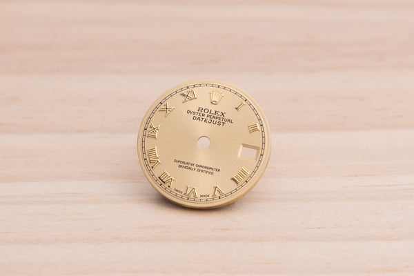 Load image into Gallery viewer, Rolex Ladies Champagne Roman Dial for 69173 - 79173 FCD27496
