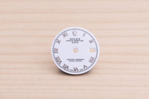 Load image into Gallery viewer, Rolex Ladies White Roman Date dial for model 69160 - 79160 FCD27513
