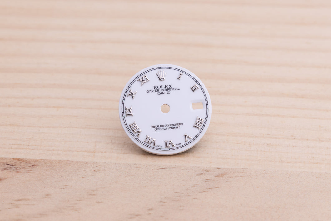 Rolex Ladies White Roman Date dial for model 69160 - 79160 FCD27516
