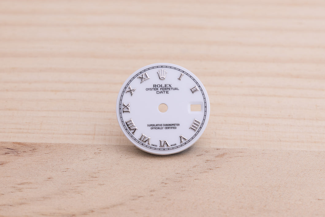 Rolex Ladies White Roman Date dial for model 69160 - 79160 FCD27517