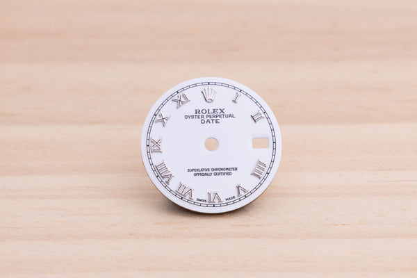 Load image into Gallery viewer, Rolex Ladies White Roman Date dial for model 69160 - 79160 FCD27518
