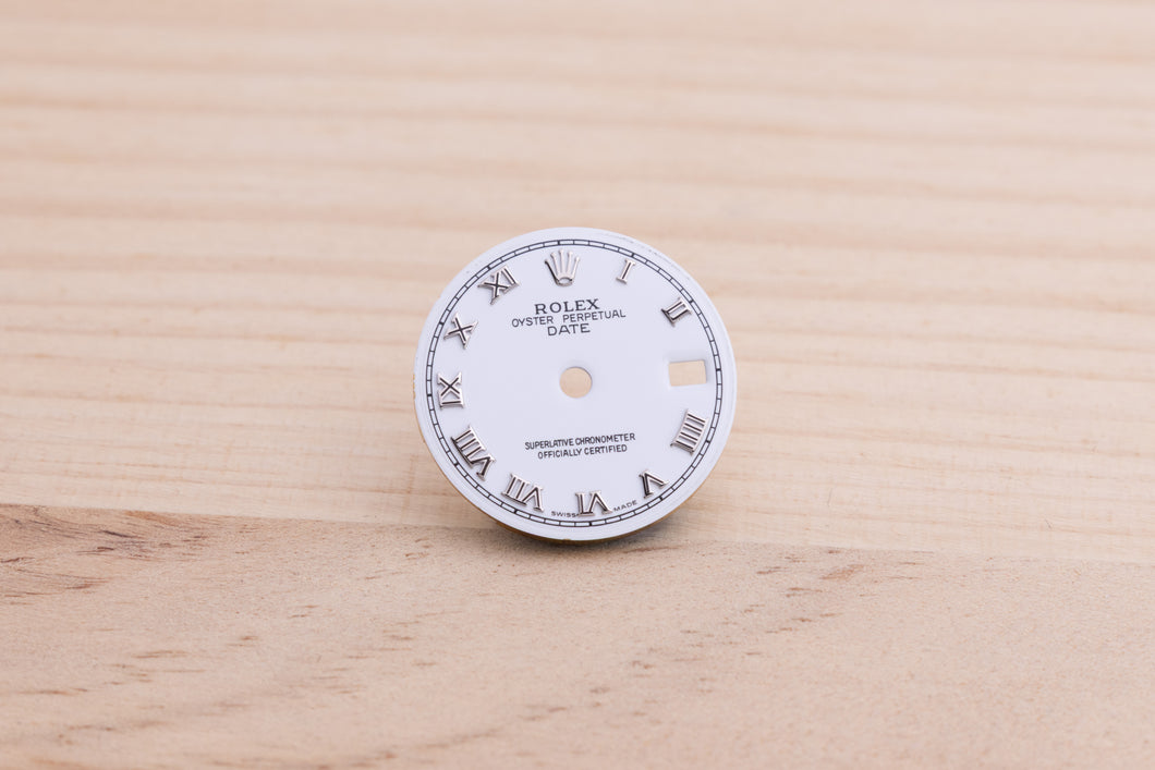 Rolex Ladies White Roman Date dial for model 69160 - 79160 FCD27519