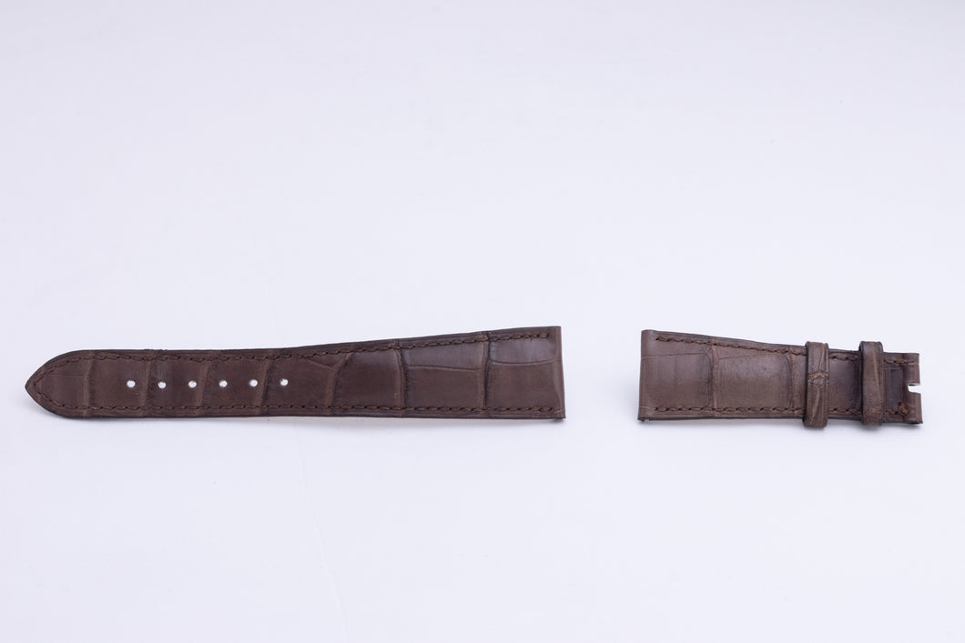 Patek Philippe 21mm USED Brown Leather Strap FCD27523