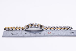 Cartier 28mm Must de Cartier Two Tone Watch Bracelet Band 15mm for 125000P FCD27527