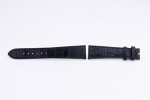 Patek Philippe 20mm Black Alligator Leather Band FCD27532