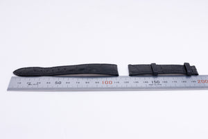 Patek Philippe 20mm Black Alligator Leather Band FCD27532