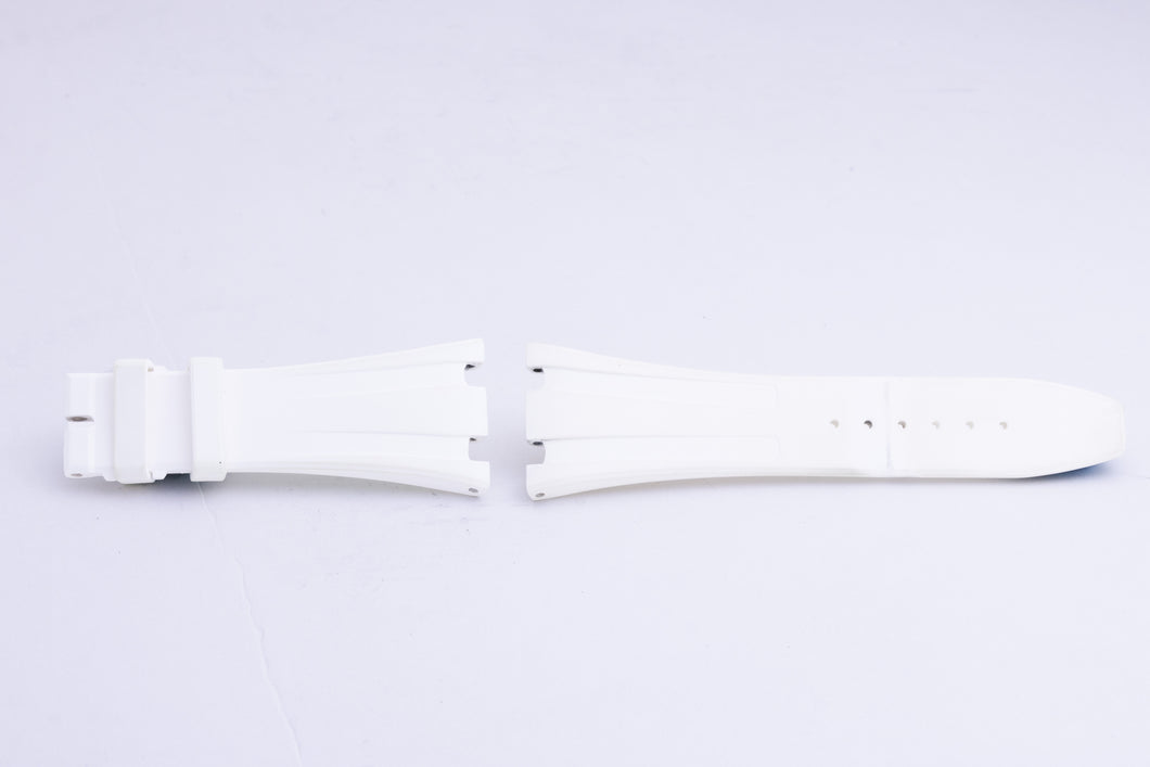 29mm x 18mm Audemars Piquet Royal Oak Offshore White Rubber band FCD27533