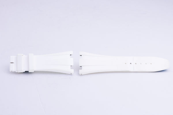 Load image into Gallery viewer, 29mm x 18mm Audemars Piquet Royal Oak Offshore White Rubber band FCD27533
