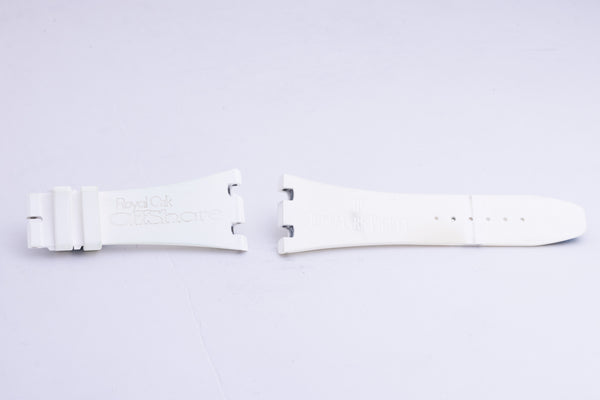 Load image into Gallery viewer, 29mm x 18mm Audemars Piquet Royal Oak Offshore White Rubber band FCD27533
