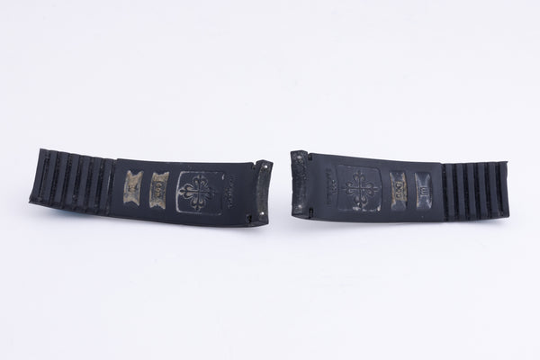 Load image into Gallery viewer, Patek Philippe 5167/A 21mm x 18mm Black Rubber Band Strap C09 FCD27538

