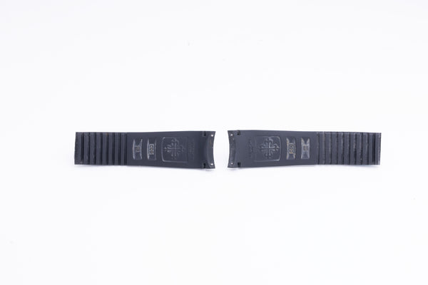 Load image into Gallery viewer, Patek Philippe 5167/A 21mm x 18mm Black Rubber Band Strap C09 FCD27539
