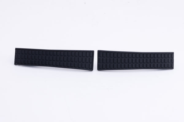 Load image into Gallery viewer, Patek Philippe Aquanaut 19mm x 16mm Black Rubber Band Strap A22 FCD27547
