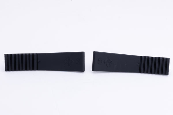 Load image into Gallery viewer, Patek Philippe Aquanaut 19mm x 16mm Black Rubber Band Strap A22 FCD27547
