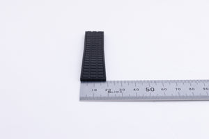 Patek Philippe Aquanaut 19mm x 16mm Black Rubber Band Strap A22 FCD27547