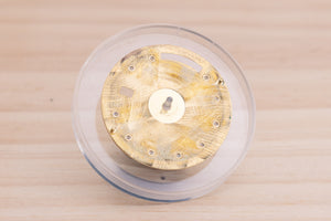 Rolex Day-Date Oysterquartz Champagne Linen Bezel Set Diamond Dial FCD27552