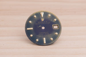 Rolex Submariner Tropical Blue Green Nipple dial for 16803 - 16808 FCD27555
