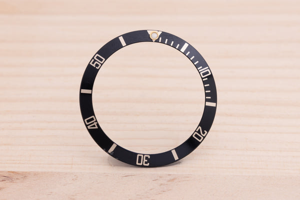 Load image into Gallery viewer, Rolex Submariner Luminova Black Insert for 16803 - 16808 - 16613/8 FCD27557
