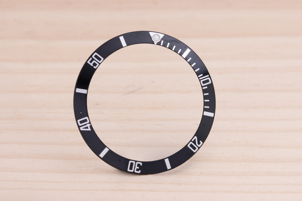 Rolex Submariner Luminova Black Insert for 168000 - 16800 - 16610 FCD27564