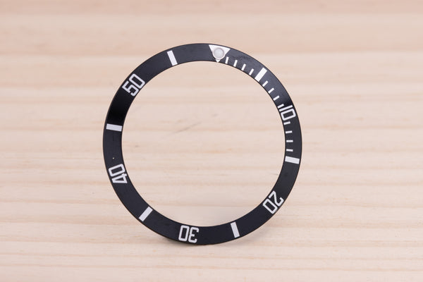 Load image into Gallery viewer, Rolex Submariner Luminova Black Insert for 168000 - 16800 - 16610 FCD27564
