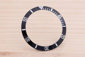 Rolex Submariner Luminova Black Insert for 168000 - 16800 - 16610 FCD27565