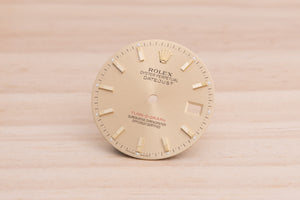 Rolex Mens TT DJ Champagne Turn o Graph Stick Dial 116263 FCD27572