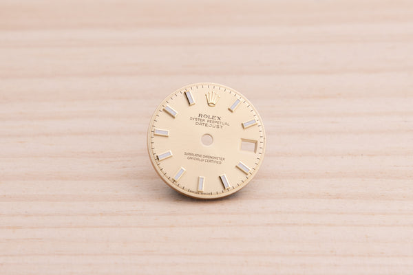 Load image into Gallery viewer, Rolex Ladies Champagne Index Dial for model 179173 FCD27577
