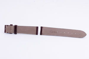 Cartier 18 x 16mm Burgundy Strap FCD27598