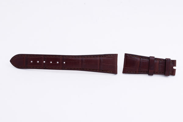 Load image into Gallery viewer, Patek Philippe 21mm USED Brown Leather Strap FCD27600
