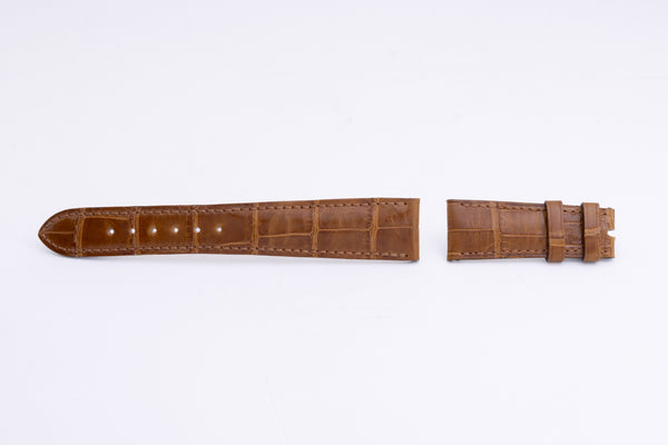 Load image into Gallery viewer, Patek Philippe 20mm USED light Brown Strap FCD27602
