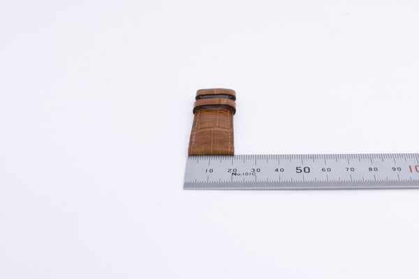 Load image into Gallery viewer, Patek Philippe 20mm USED light Brown Strap FCD27602
