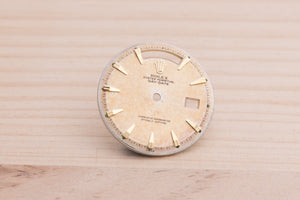 Rolex Daydate NQ Tropical Eagle Claw SPOTTED Dial for 1803 W OG Hands FCD27607