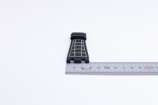 Load image into Gallery viewer, Audemars Piguet 28mm Black with White Stitch Strap FCD27640
