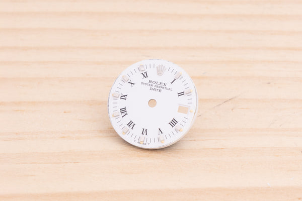 Load image into Gallery viewer, Rolex ladies White pet marker dial for 6916 - 6917 FCD27649
