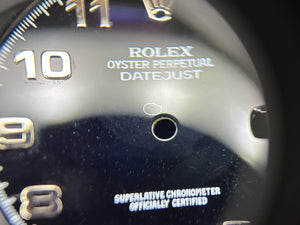 Rolex Mens Datejust Black Arabic Dial for 16200 - 16030 - 16234 FCD27672