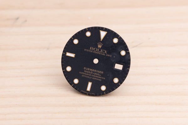 Load image into Gallery viewer, Rolex Submariner Black Dial Damaged for 16613 - 16803 FCD27687
