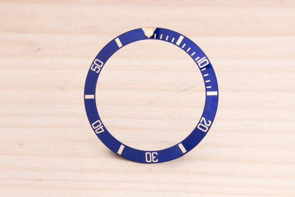 Load image into Gallery viewer, Rolex Submariner Blue Insert Tritium Pearl For 16803 - 16613 FCD27784
