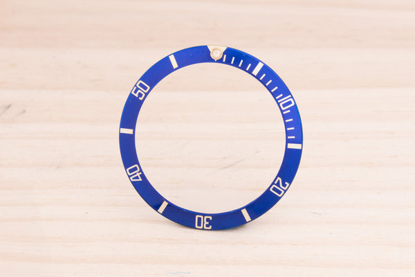 Load image into Gallery viewer, Rolex Submariner Blue Tritium Insert Cracked Pearl FCD27814
