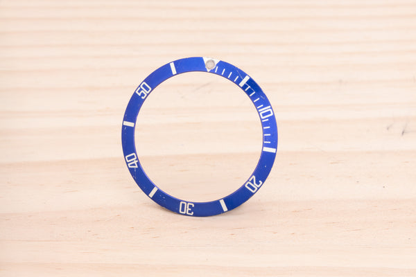 Load image into Gallery viewer, Rolex Submariner Blue Insert missing pearl for 16808 - 16803 - 16613 FCD27815
