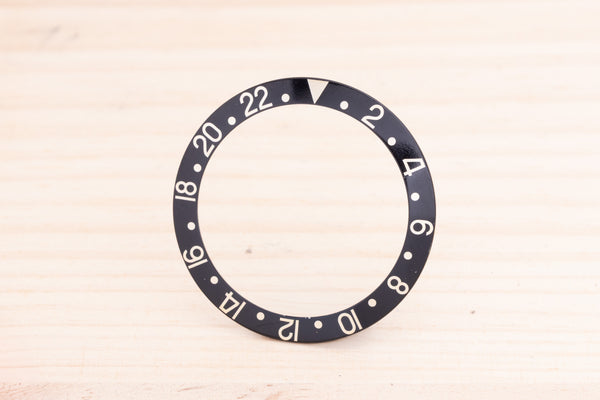 Load image into Gallery viewer, Rolex GMT Master Two Tone Black Insert for 1675 FCD27838
