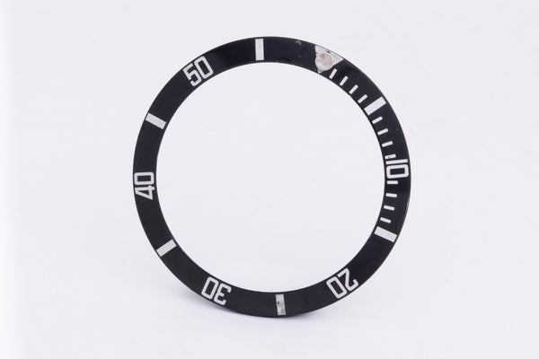 Load image into Gallery viewer, Rolex Submariner Black Insert Missing Pearl for 16800 - 16610 FCD27844
