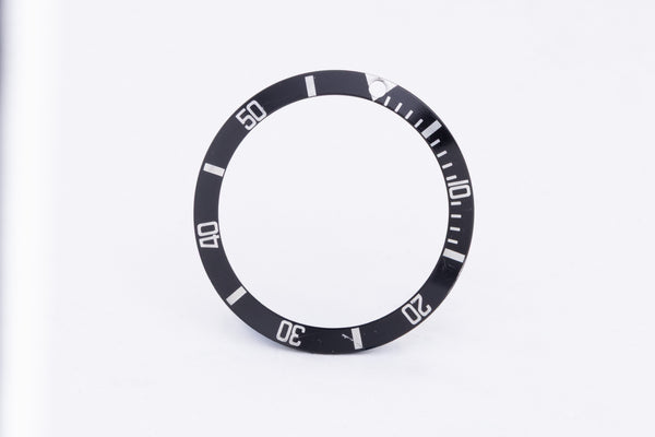 Load image into Gallery viewer, Rolex Submariner Black Insert Missing Pearl for 16800 - 16610 FCD27845
