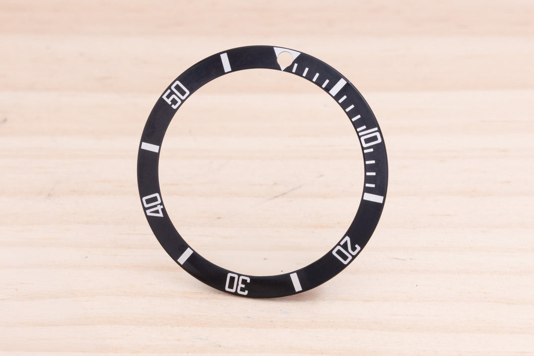 Rolex Submariner Black Insert Missing Pearl for 16800 - 16610 FCD27848