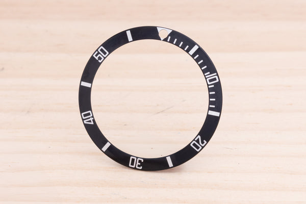 Load image into Gallery viewer, Rolex Submariner Black Insert Missing Pearl for 16800 - 16610 FCD27848
