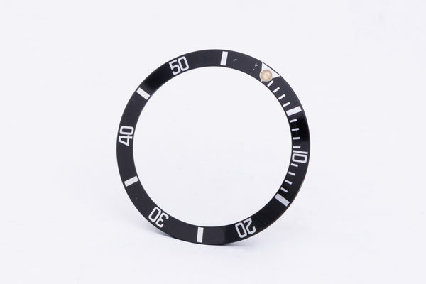 Load image into Gallery viewer, Rolex Submariner tritium Insert CRACKED Pearl for 16800 - 16610 FCD27856
