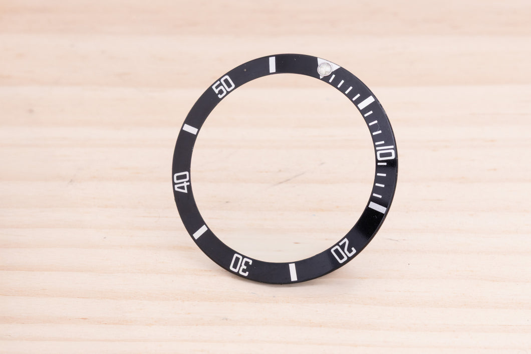 Rolex Submariner tritium Insert CRACKED Pearl for 16800 - 16610 FCD27862