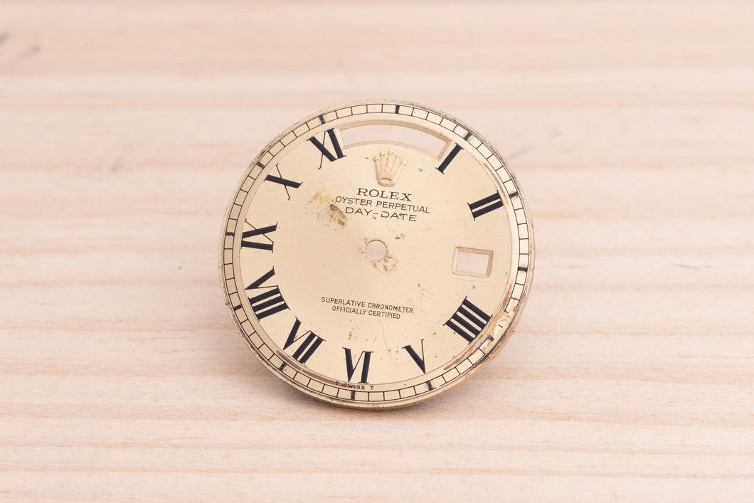 Rolex Day-Date Champagne Buckley Dial Damaged for 1803 FCD28008